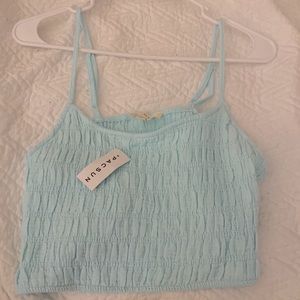 Pacsun Baby Blue Tank Top Size Large